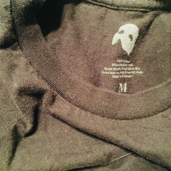 Official phantom of the opera vintage tee sz m - Picture 3 of 3